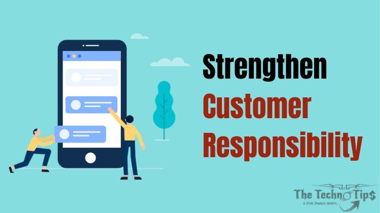 in this image man develop mobile aaplication-Benefits Of Mobile App Development To Businesses-Strengthen Customer Responsibility-thetechnotips