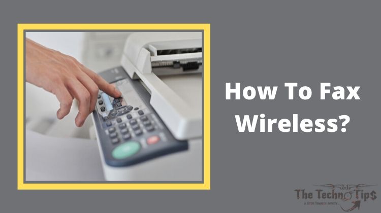 In this image-How To Fax Wireless From Horsepower Printer-Fax From Your Printer-Thetechnotips