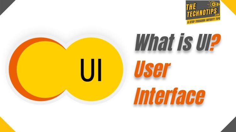 In This images what is UX? User Interface and TheTechnoTips logo